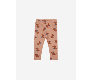 Baby hungry squirrel all over leggings - Bobo Choses