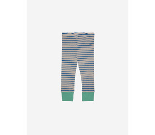 Baby stripes waffle leggings - Bobo Choses