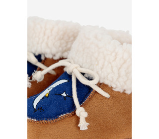 Baby Beneath the moon booties - Bobo Choses