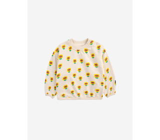 Sunflower all over sweatshirt - Bobo Choses