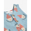 Morning Egg all over denim playsuit - Bobo Choses