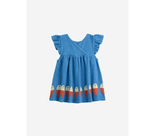 Morning Egg ruffle dress - Bobo Choses