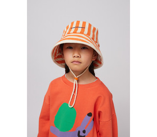 Bobo Choses Striped bucket hat - Bobo Choses