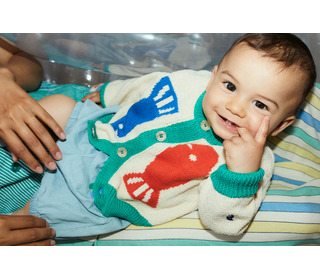 Lucky Fish cardigan - Bobo Choses