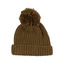 Pom pom soft knit hat - kaki - Búho