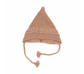 BB Soft knit hat - antic rose - Búho