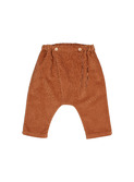 BB Soft velour pants - toffee