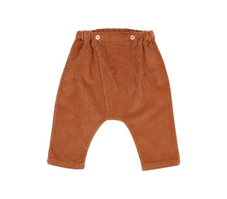 BB Soft velour pants - toffee - Búho