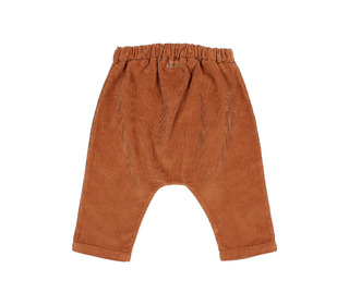 BB Soft velour pants - toffee - Búho