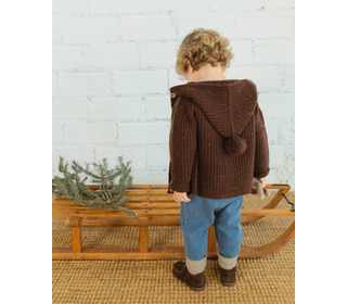 BB Botonato cardigan - brownie - Búho