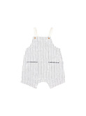 BB Stripes dungaree - white