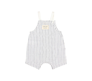 BB Stripes dungaree - white - Búho