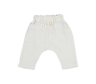 BB muslin pants - sky gray - Búho