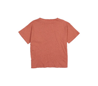 Pocket linen t-shirt - argile - Búho