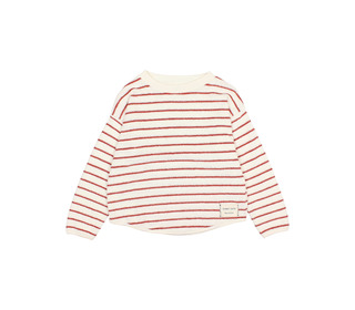 Terry stripes sweatshirt - argile - Búho