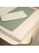 NOGA changing mat cover & 2 diapers - Pearl Blossom and Lichen