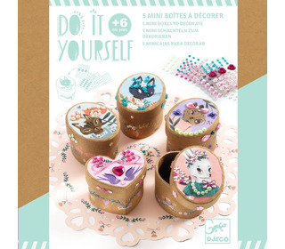 Mini DIY boxes - adorable - Djeco