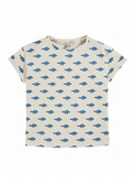 T-shirt imprimé allover - tortue