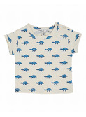 T-shirt imprimé allover - tortue