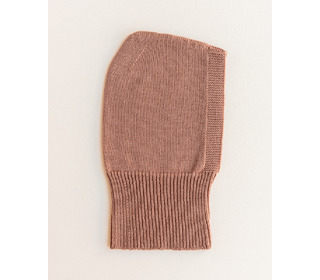 Balaclava Eddy - terracotta - Hvid