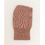 Balaclava Eddy - terracotta - Hvid