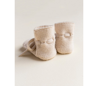 Booties - cream - Hvid