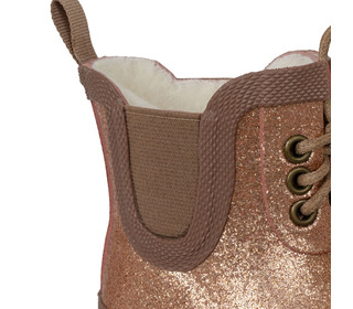 Thermo boots glitter - canyon rose - Konges Sløjd