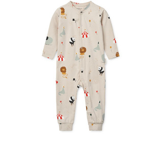 Birk printed pyamas jumpsuit - circus / sandy - Liewood