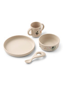 Vivi printed tableware set - circus/sandy