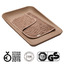 Leander matty changing mat - clay - Leander