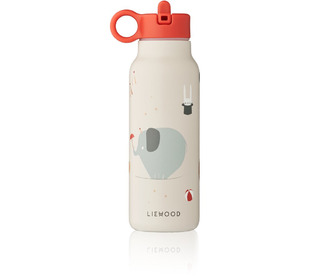 Falk water bottle - circus/sandy - Liewood