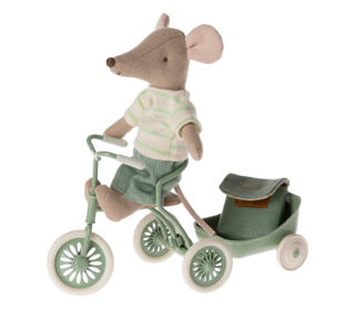 Tricycle mouse, big brother - Maileg