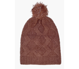 Bonnet en tricot Barry - caramel chiné - Minikane