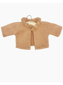 Cardigan Claudia en molleton - cassonade