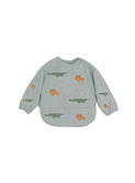 Long sleeve bib - safari