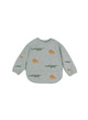 Long sleeve bib - safari