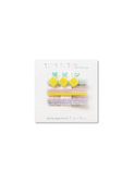 Set of 3 hairclips - lemon