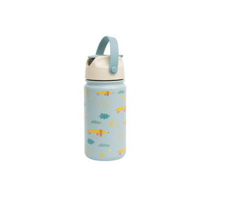 Water bottle made of stainless steel - flying dog - The Cotton Cloud