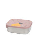 Stainless steel lunchbox with removable compartments - fruity