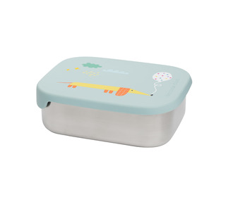 Stainless steel lunchbox with removable compartments - flying dog - The Cotton Cloud