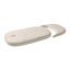 Mattress extension piece for baby mattress, natural - Leander