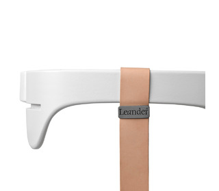 Leather strap for Leander Classic safety bar, natural - Leander