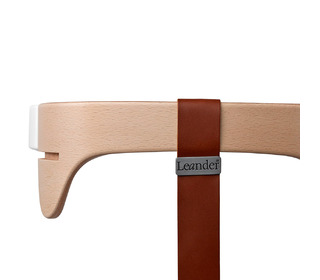 Leather strap for Leander Classic safety bar, brown - Leander