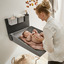 Leander Wally wall mounted changing table, dusty grey - Leander