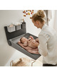 Leander Wally wall mounted changing table, dusty grey