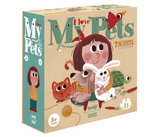 Puzzle - I love my pets - Londji