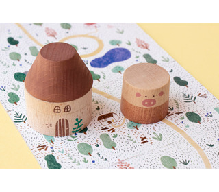 Wooden toys - my 3 little pigs - Londji