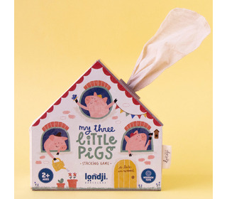 Wooden toys - my 3 little pigs - Londji