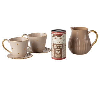 Hot chocolate set, mini - Maileg