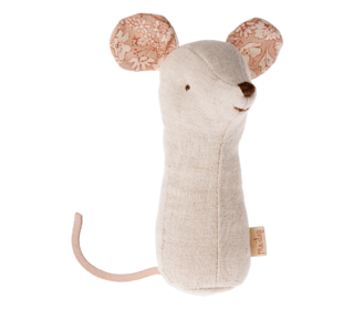 Lullaby friends, mouse rattle - nature - Maileg